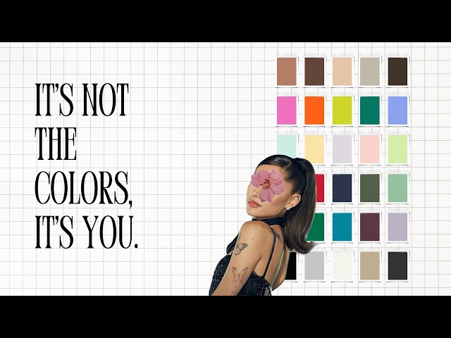 It's not the clothes, it's you! Why seasonal color analysis is flawed.