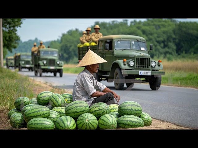 【Anti-Japanese Movie】 Eighth Route Army disguises as melon farmers and ambushes a Japanese convoy.