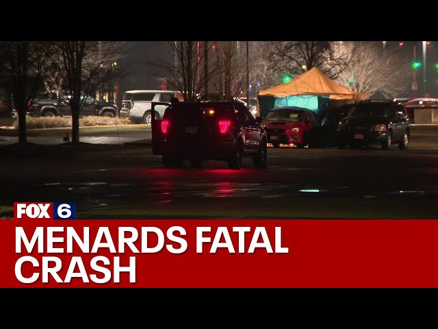 Menards fatal parking lot crash; employee struck by co-worker | FOX6 News Milwaukee