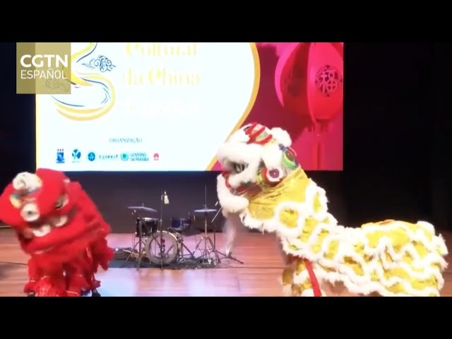 El III Festival Cultural de China en el estado de Paraíba se celebra en João Pessoa