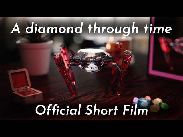 A diamond through time | One minute short film | Blender Animation