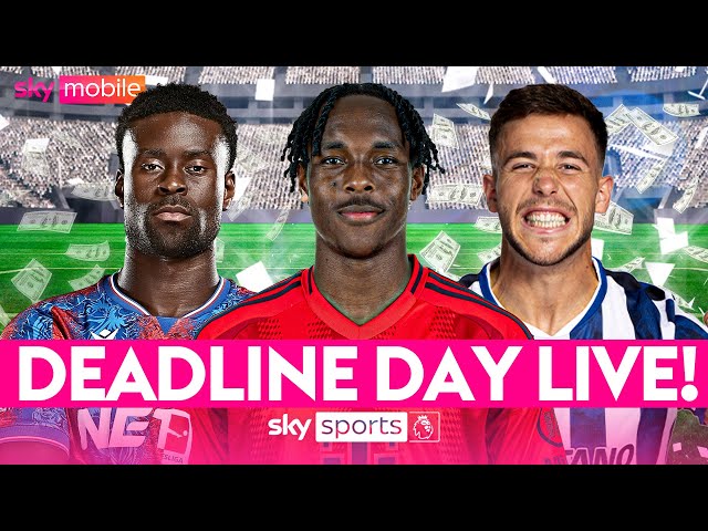 Latest on Tel to Spurs, Felix to AC, Gonzalez to City! | DEADLINE DAY Sky Mobile Transfer Show