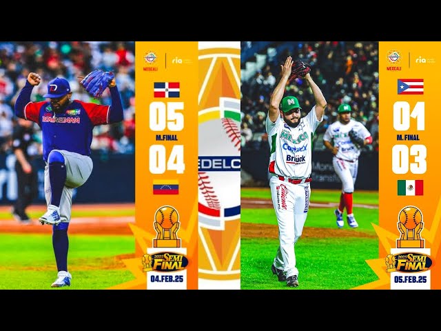 SEMIFINALES DE LA SERIE DEL CARIBE