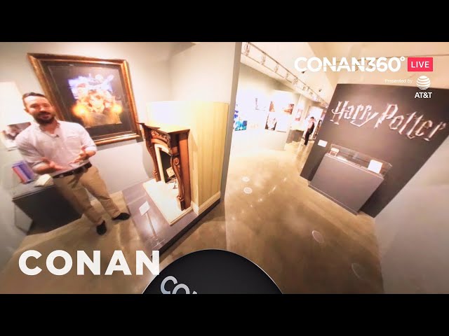 CONAN360° LIVE Highlight: Harry Potter Exhibit Tour | CONAN on TBS