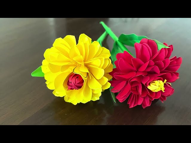 Beautiful Paper flower / Paper craft / DIY / Home decor