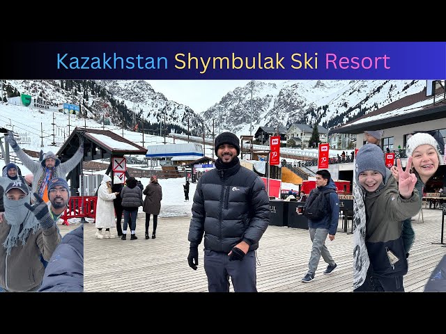 WORLD’s BIGGEST SKI RESORT 🇰🇿