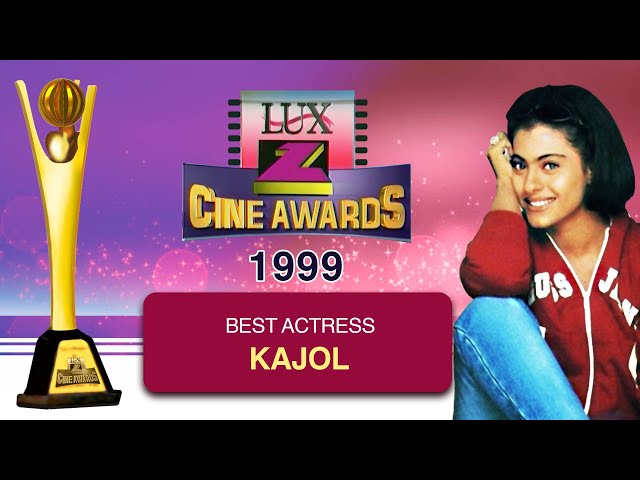 Best Actress - KAJOL | Lux Zee Cine Awards 1999 | #ZCA