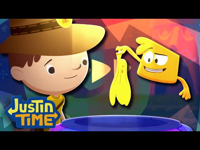 The Missing Mask 🌞 Full Episode | Justin Time Season 1