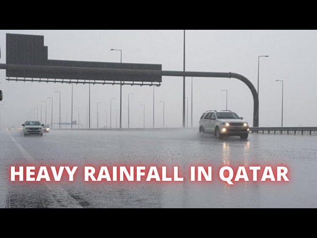 Heavy Rain and wind in Pearl Qatar !! 😳See What happened unbelievable | Mexcreationtv