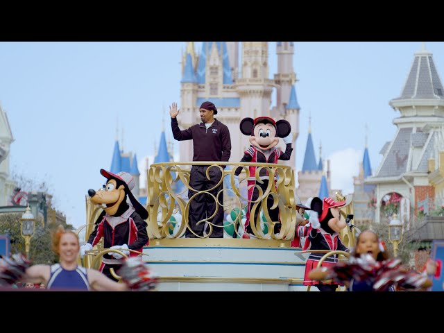 MVP Jalen Hurts Celebrates Super Bowl Win With A Visit To Walt Disney World Resort