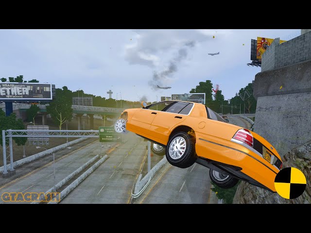 GTA 4 CRASH TESTING REAL CAR 569