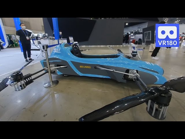 3D 180VR 4K Flying Car  developed by KAIST : Drone Style