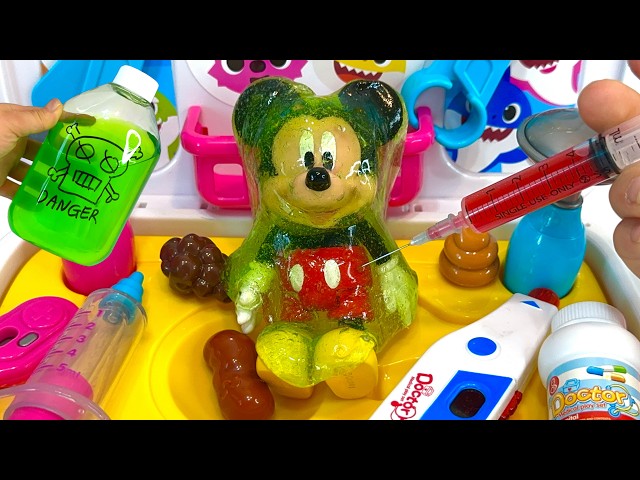 [🌟Toy ASMR🌟] 8🧪 Minutes Satisfying with Unboxing Mickey Mouse Doctor toys & Ambulance ASMR