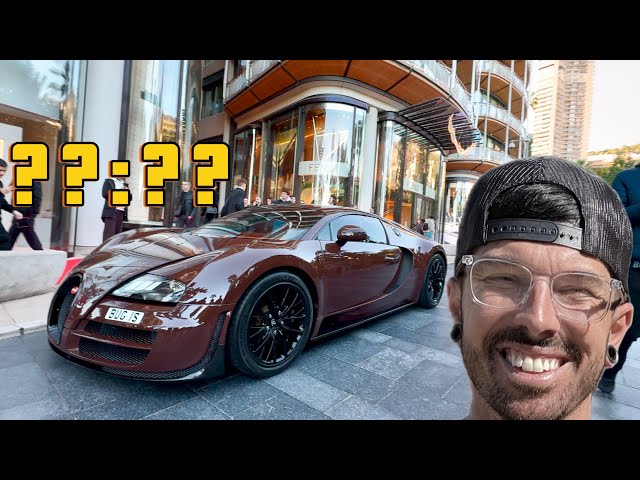 Mat Armstrong in Monaco, Carspotting Supercars in Monaco