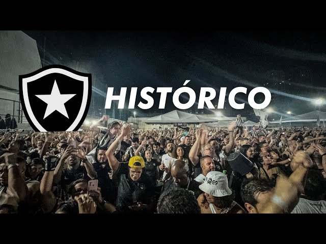 O MOMENTO DA CLASSIFICAÇÃO DO BOTAFOGO PARA A FINAL DA LIBERTADORES E A FESTA DA TORCIDA