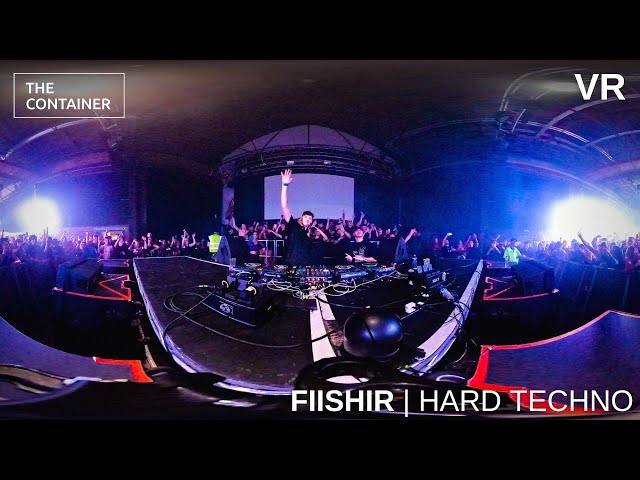 FIISHIR | VR 360 Techno DJ Set | Live @ Galvanisers | VR DJ | THE Container