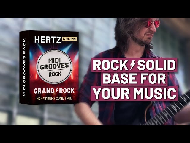 GRAND ROCK midi groove pack for Hertz Drums