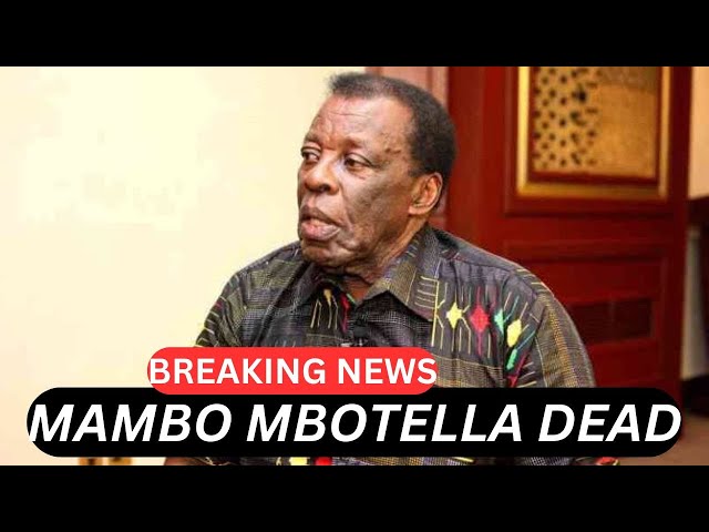 Live Breaking news! Leonard Mambo Mbotela is dead : Watch his last words shows,Family,Wife,kids