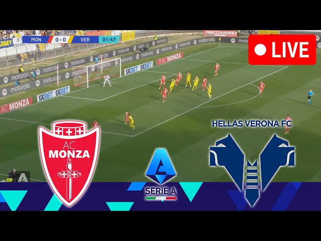 🔴MONZA VS VERONA [LIVE] | SERIE A 24/25 Full Match Streaming Video PES 2021