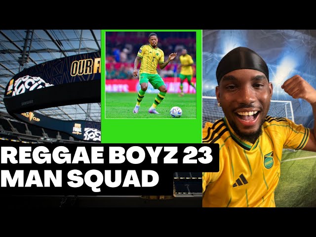 Damarai Gray🇯🇲|Reggae Boyz Squad for the ​⁠concacaf Gold Cup|Leon Bailey & Whisper ​⁠