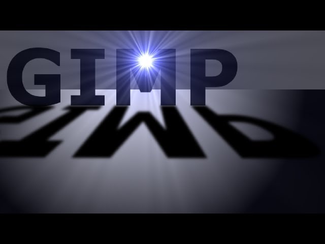 GIMP Text Effects - Supernova Text