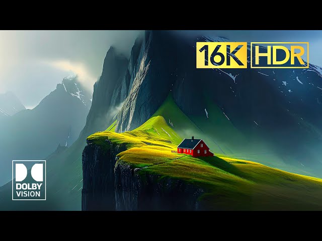 16K HDR 120 FPS - Dreamscape Dolby Vision (16K Video)