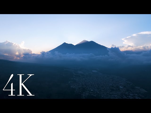 Surrounded by Volcanoes in Antigua, Guatemala 4K Dji Mini 4 Pro