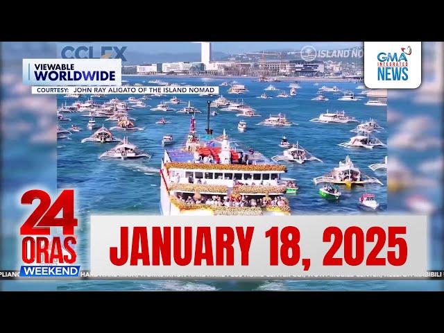 24 Oras Weekend Express: January 18, 2025 [HD]