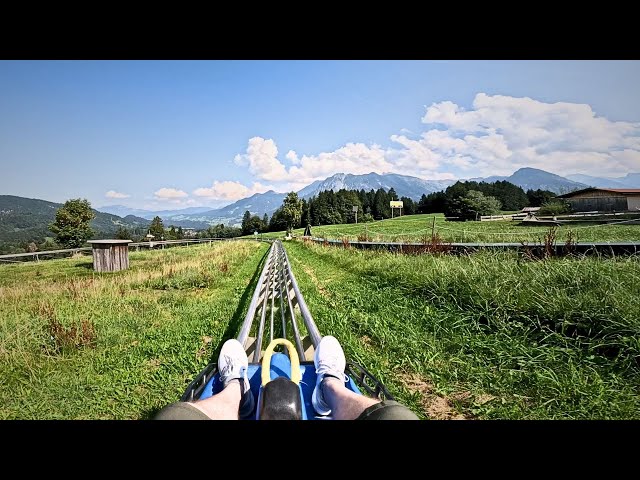 Allgäu-Coaster in Oberstdorf - Onride POV