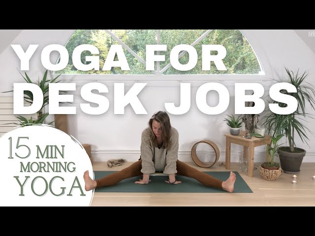 Yoga for Desk Jobs |Short Soft Morning Yoga | Arrivé Yoga