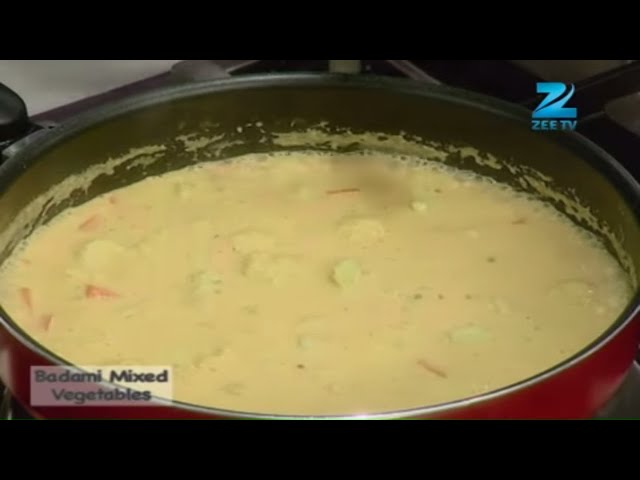 Badami Mixed Vegetables by Sanjeev Kapoor | Khana Khazana - Ramzan Special - Zee TV