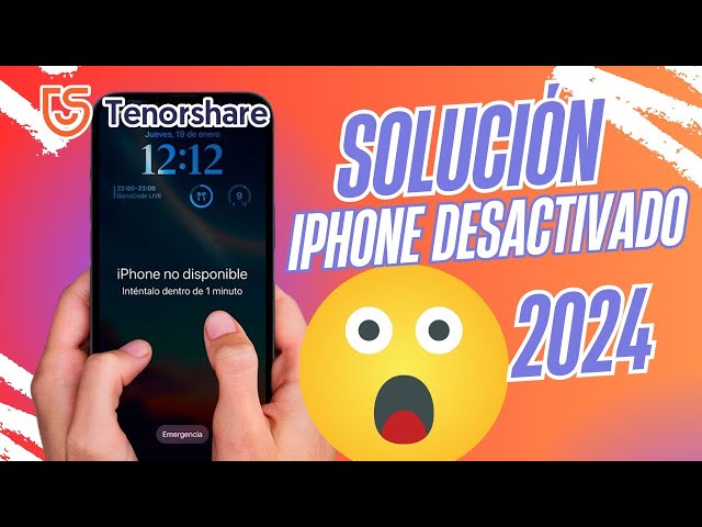 🚨iPhone no disponible ¿Cómo activar un iPhone desactivado?