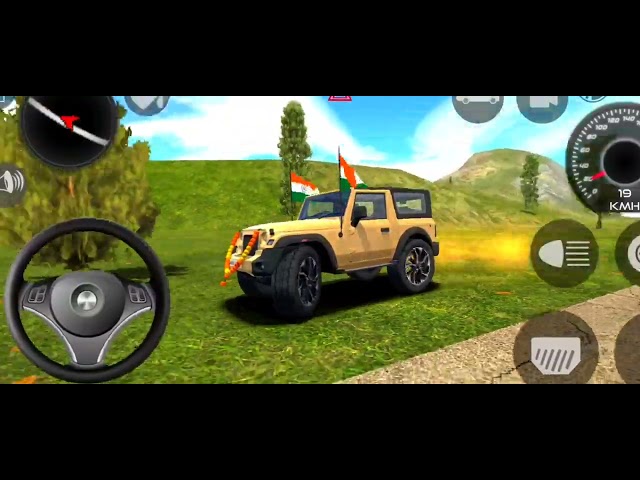 Dollar (Song) Modified Mahindra Thar !! Indian car simulator 3D game  !! Letest indian simulator 3D