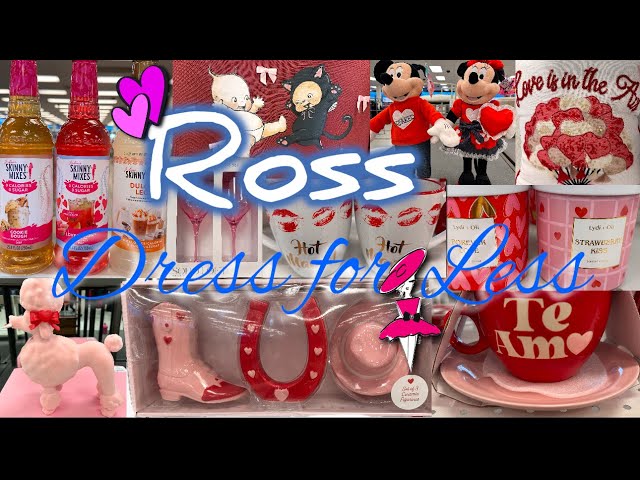 SHOP WITH ME AT ROSS| SHOCKING NEW VALENTINES DAY ARRIVALS YOU DON’T WANT TO MISS🎀 #ross #shopping