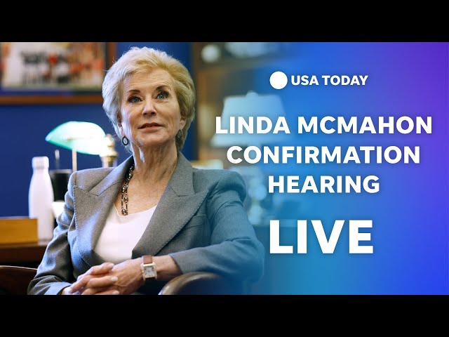 Watch live: Linda McMahon Senate confirmation hearing