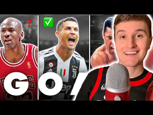 [ASMR] Who’s The GOAT For Every Major Sport? 🏀⚽️🏈