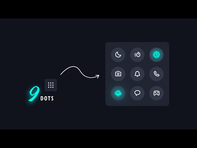 How to  make 9 dots menu | Dev Tech