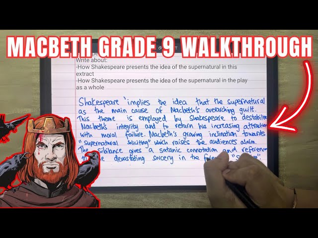 POV Grade 9 GCSE English Macbeth Full WALKTHROUGH! PREDICTIONS + Top Tips