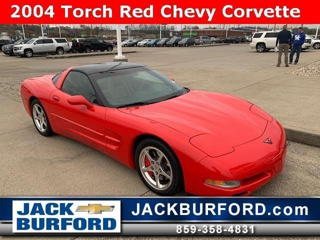 2004 Red Corvette C5