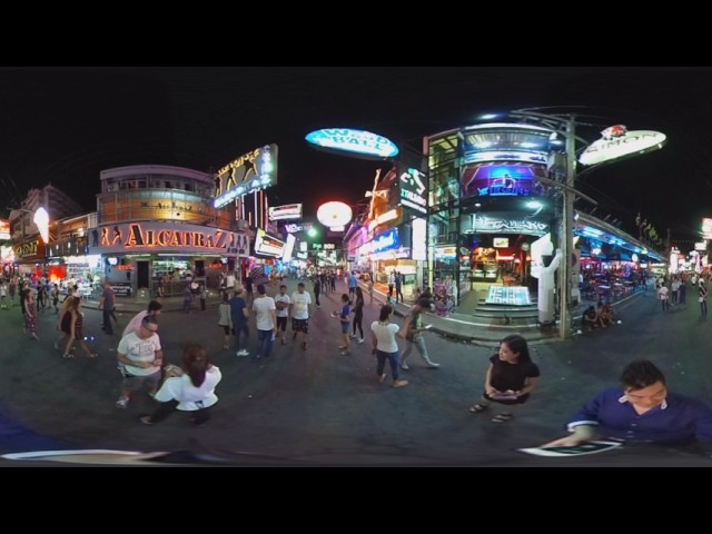 Bar Woodball at Walking Street Pattaya 360' Theta