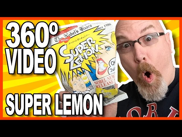 360º Video - Japanese Super Sour Candy Review