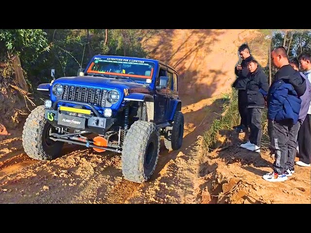 Discover Jeep Wrangler Rubicon's Uphill Strength | Chinese Off-road