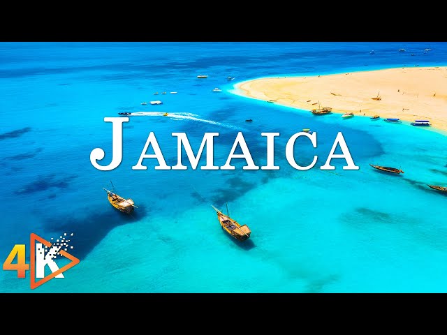 Jamaica 4K - Sun-Kissed Beaches and Lush Tropical Paradise with Relaxing Music - 4K Video Ultra HD