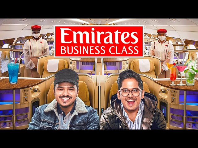 Emirates business class and Surprise meet up in London !