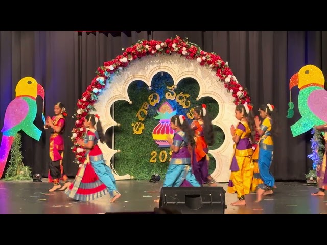 Hanuman's Mighty Roar | Ramayana Song for Kids | Multiple Kids Groups Performance | USA