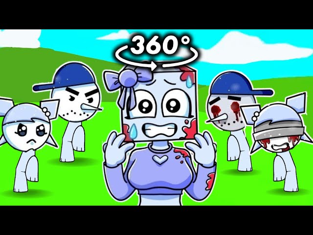 Sprunki dance but Cool as Ice NORMAL vs HORROR | Incredibox Sprunki in 360º VR