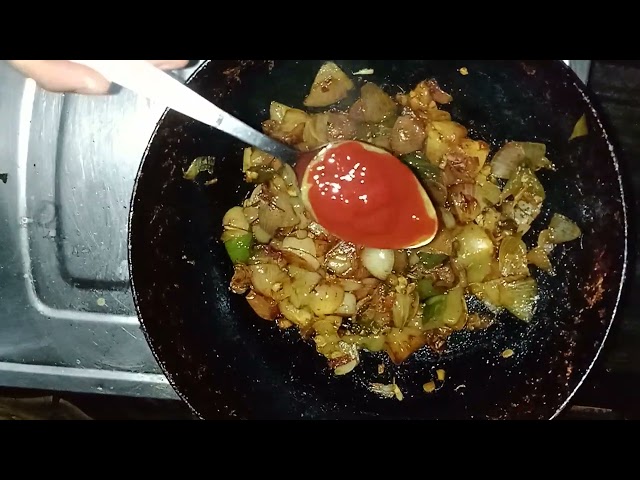 chilli paneer odia recipe #simple style recipe