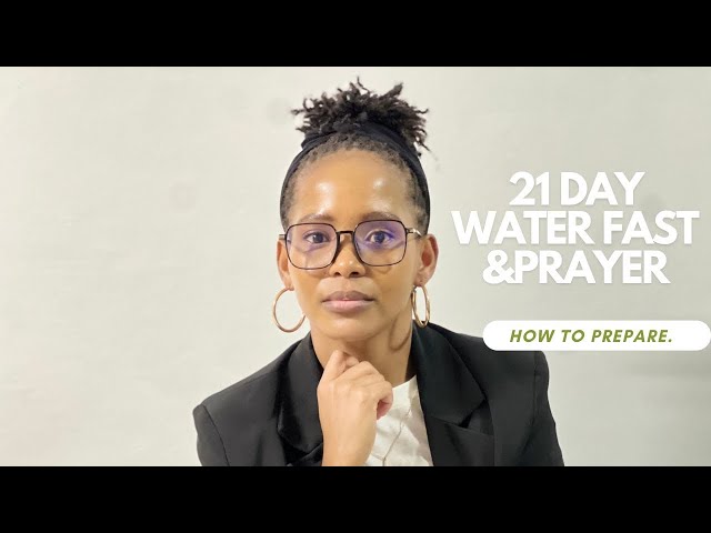 21 day water fast and prayer. #21daysfastingprayer