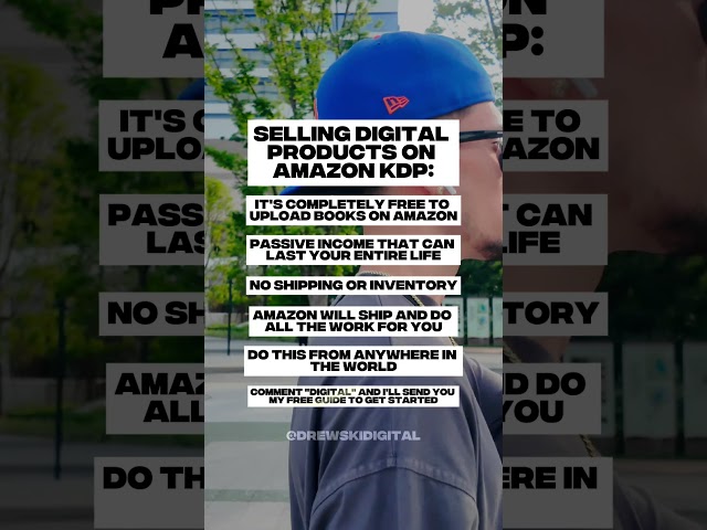 Did you know you can sell digital products on Amazon?