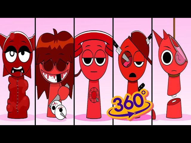 360 VR | Sprunki OC ALL Phases | Compilation Incredibox  #6